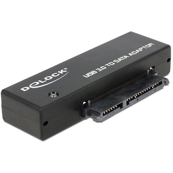 DeLOCK USB 3.0 - SATA telakka-asema, 6Gb/s, musta