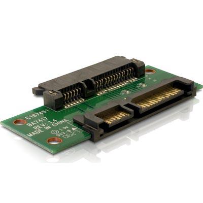 Sukupuolenvaihtaja / adapteri, 22-pin(SATA+SATA-virta) u > n