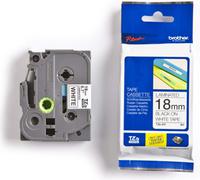 Brother Schriftb. TZeN241 18mm wh/black