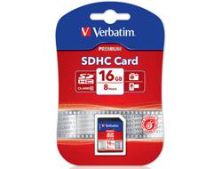 16GB SECURE DIGITAL SDHC, class 10