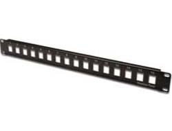 Rack acc Digitus 16-porttinen modulaarinen kytkentäpaneeli, 19", Digitus