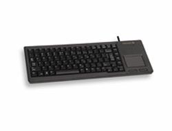 CHERRY XSTouchpad, mininäppäimistö tasohiirellä, US-näppäinasettelu, USB, 2,5 m, musta. CHERRY XS TOUCHPAD BLACK, musta, US-english