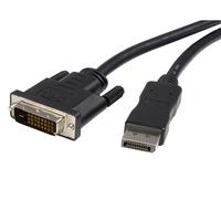 StarTech.com DisplayPort DVI-D han 1.8 m Sort