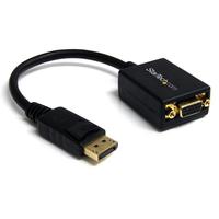 StarTech DP 1.2 to VGA active 0,28m Black