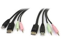 USB DISPLAYPORT KVM CABLE