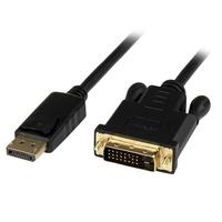 StarTech DP to DVI 1,8m M/M Black aktiv