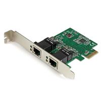 StarTech.com 2 Port Low Profile PCI Express/PCIe Gigabit Ethernet 2x RJ45 - 1GB/s Dual Port PCI-e Gigabit Server Adapter