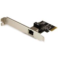 Startech 1-Port Gigabit Ethernet Network Card - PCI Express, Intel I210 NIC - Single Port PCIe Network Adapter Card with Intel Chipset (ST1000SPEXI) - Verkkosovitin - PCI Express x1 matala profiili - 1GbE - 1000Base-T - musta