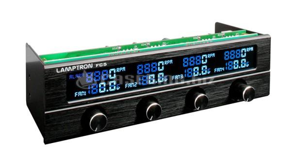 Lamptron FC5 V2 Fan Controller 5,25" - black