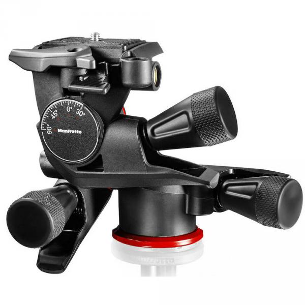 Manfrotto XPRO Geared 3 Way Head with Adapto Body MHXPRO-3WG