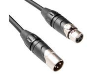 MicroConnect XLR connection cable 9 meter XLR 3-pin - XLR 3-pin M-F Outer Dimension 6.0mm, PVC