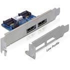 DeLOCK Power Over eSATA till SATA virta & HDD-kaapeli, 5-12V, 0,5m