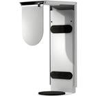 Plain, pidin tietokoneelle, asennus pöydän alle, hopeanvärinen