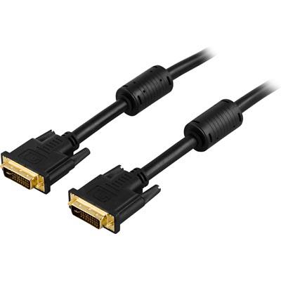 DVI monitorikaapeli Dual Link, DVI-I uros - uros, 2m