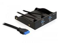 Delock Frontpanel 2x USB 3.0 (3.5"/5.25")