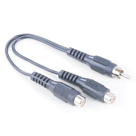 HAMA Sovitejohto 2xRCA-RCA 2xRCA Naaras - RCA Uros