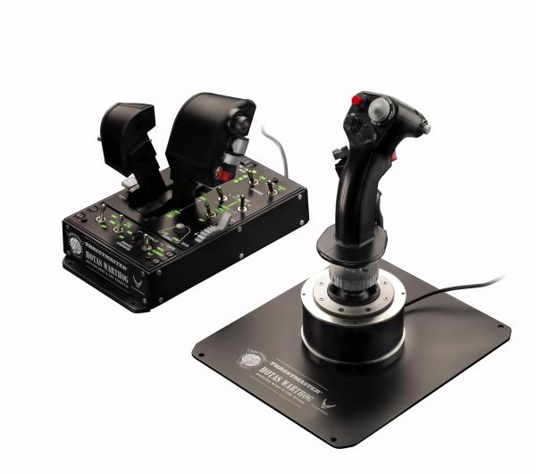 Thrustmaster HOTAS WARTHOG, joystick lentoon, PC, USB