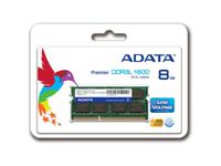 ADATA DDR3L 8GB 1600MHz CL11 non-ECC SO-DIMM 204-PIN