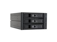 Chieftec SAS/SATA Backplane 2x5.25" for 3 S-ATA/SAS HDD