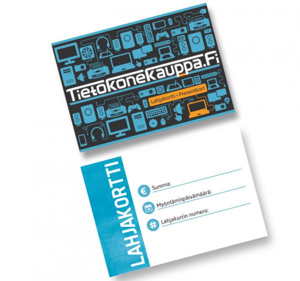 Tietokonekauppa.fi 1200 euron lahjakortti