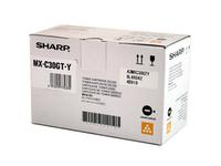 Sharp MXC30GTY Gul 6000 sider Toner MX-C30GTY