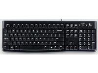 Logitech Langallinen näppäimistö K120 Musta