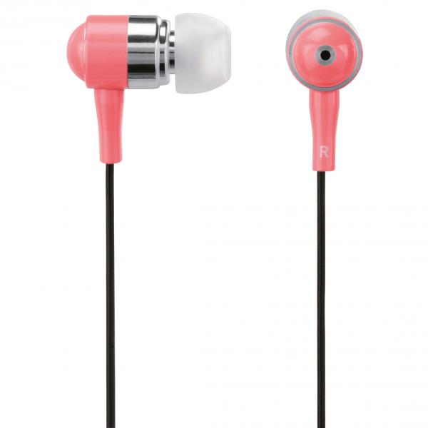 HAMA Kuuloke Shiny In-Ear Mic Pink
