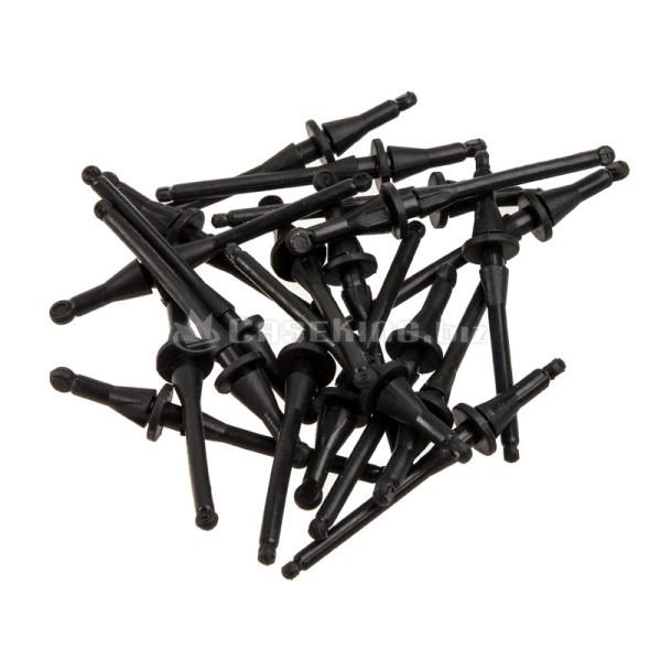 Noctua NA-SAV2 chromax. black, Kotelotuulettimelle asennusruuvit, vähentää resonointia. 20kpl paketti.