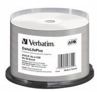 1x50 Verbatim DVD-R 4,7GB 16x white wide printable NON-ID