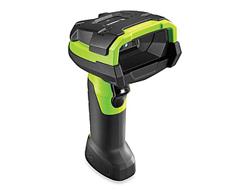 Zebra DS3608, 2D, HD, scanner only Rugged, Corded, Industrial Green, Vibration motor
