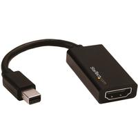 StarTech.com Mini DisplayPort to HDMI Adapter - 4K mDP to HDMI Converter - UHD 4K 60Hz (MDP2HD4K60S) Video transformer