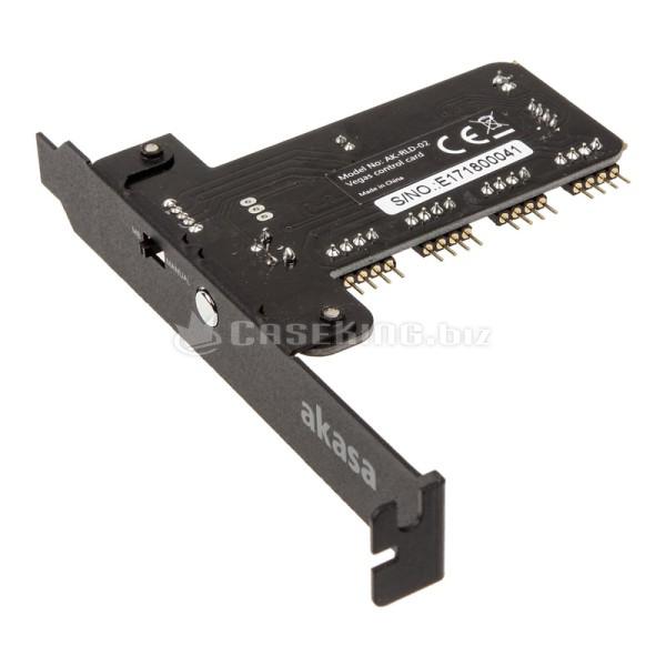 Akasa Vegas RGB-ohjauskortti, asennetaan PCI-väylään, RGB, 4 kanavaa, ohjelmistopohjainen hallinta