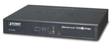 VDSL2 Converter 240/120Mbit/s VDSL(RJ-11)+POTS+4x10/100/1000BaseT