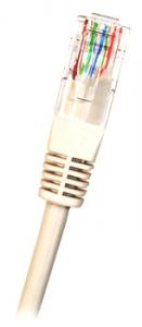 CAT5E UTP RJ45 20m WHITE Patch Cable