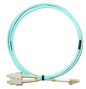 SC/LC/MM 50/125 OM3 1.5m Duplex-kuitukaapeli LSZH UPC/UPC