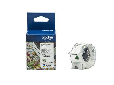 Brother CZ1002 Etikettrulle 12mm, 5m