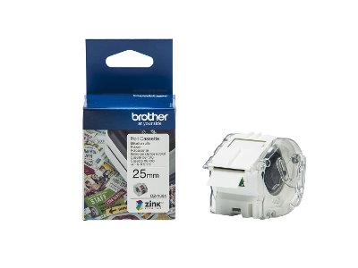 Brother CZ1004 Etikettrulle 25mm, 5m