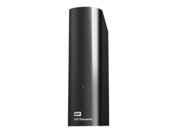 WD Elements Desktop WDBWLG0060HBK - Kiintolevyasema - 6 Tt - ulkoinen (pöytämalli) - USB 3.0 - musta