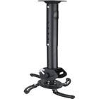 DELTACO kattokiinnike projektorille max 15kg, tilttaa, pyörii, pikakiinnike, pituus 302-402mm.