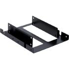 Chieftec asennuskehys 2x2,5"-yksikölle 1x3,5"-paikkaan, musta