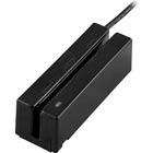 Magtek Mini magneettikorttilukija raide 1+2+3, RS-232, musta