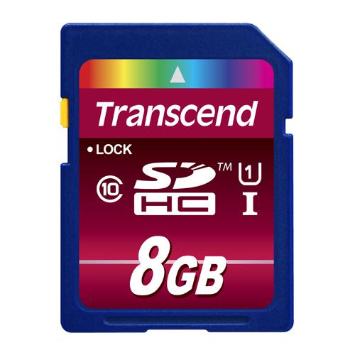 Transcend SDHC 8GB Class10 UHS-I 600x Ultimate