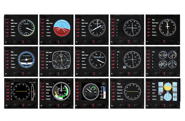 LOGI G Saitek ProFlight Instrument Panel