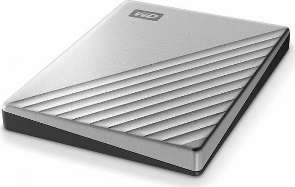 External HDD WD My Passport Ultra 2.5'' 1TB USB3.1 Silver Worldwide