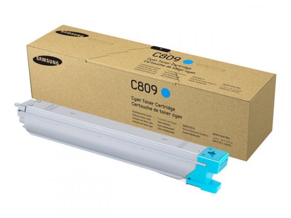 SAMSUNG CLT-C809S Cyan Toner Cartridge