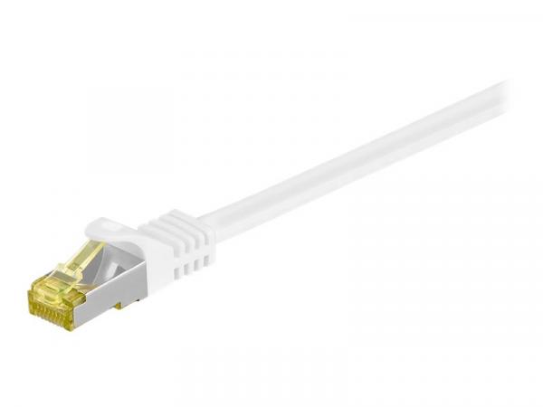 Goobay RJ45 CAT6A/CAT7 S/FTP CU 25m valkoinen