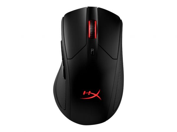 HyperX Pulsefire Dart - Mouse - optical - 6 buttons - wireless, wired - USB, 2.4 GHz