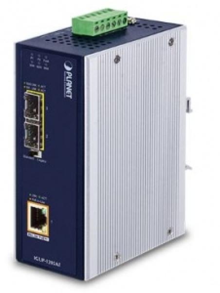 PLANET IGUP-2205AT Industrial 2-Port 100/1000X