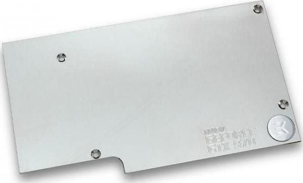EK Water Blocks EK-FC970 GTX Backplate - Nickel