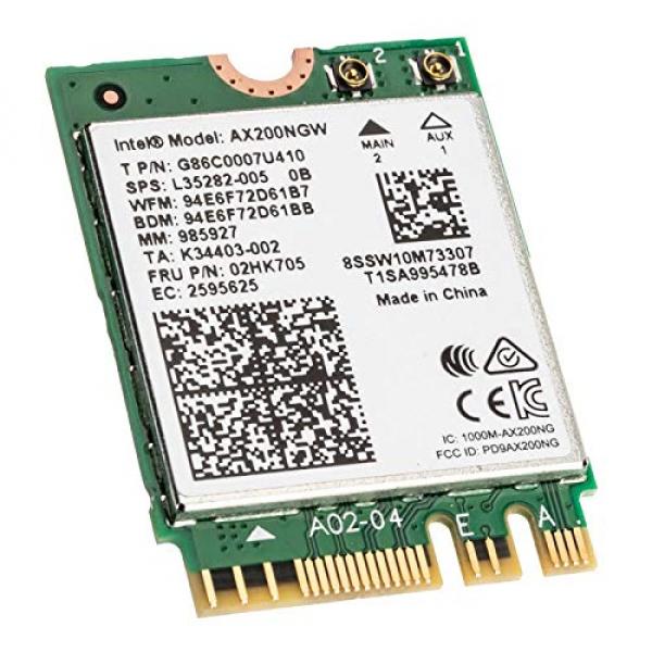 INTEL NIC WI-FI 6 AX200 M.2 2230 2x2 AX+BT No vPro